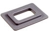 04-205 Œillet rectangulaire en PVC 24 × 43 mm