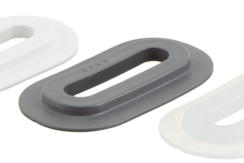 Kunststofföse, Oval, 9/42 mm