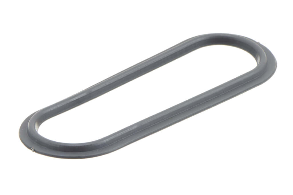 PVC/PUR Kunststofföse, Oval, 24/88 mm