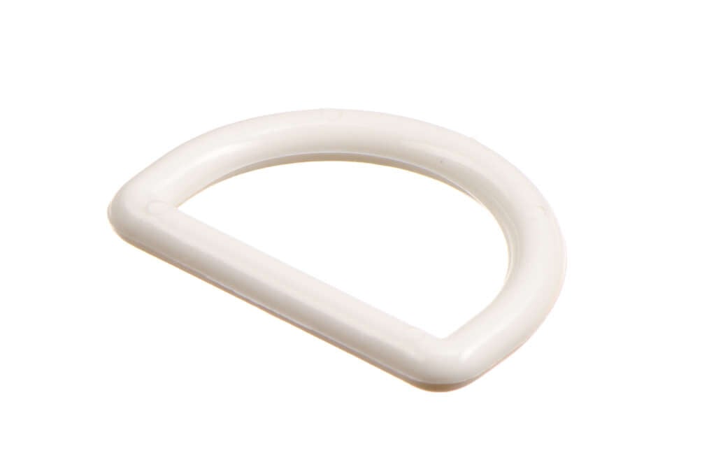 Nylon D Ring, 22 mm