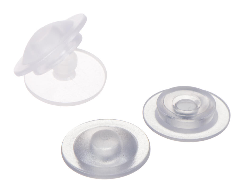 Bouton pression en PVC, femelle (force de fermeture moyenne)