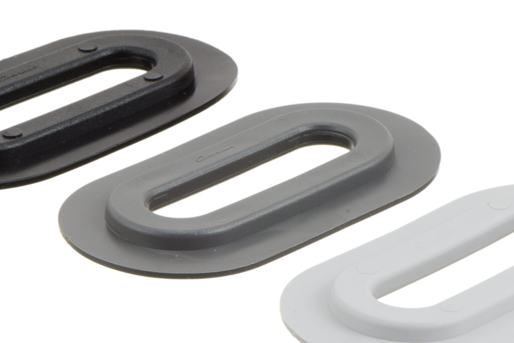 Œillet en plastique ovale, ovale, 13/51 mm