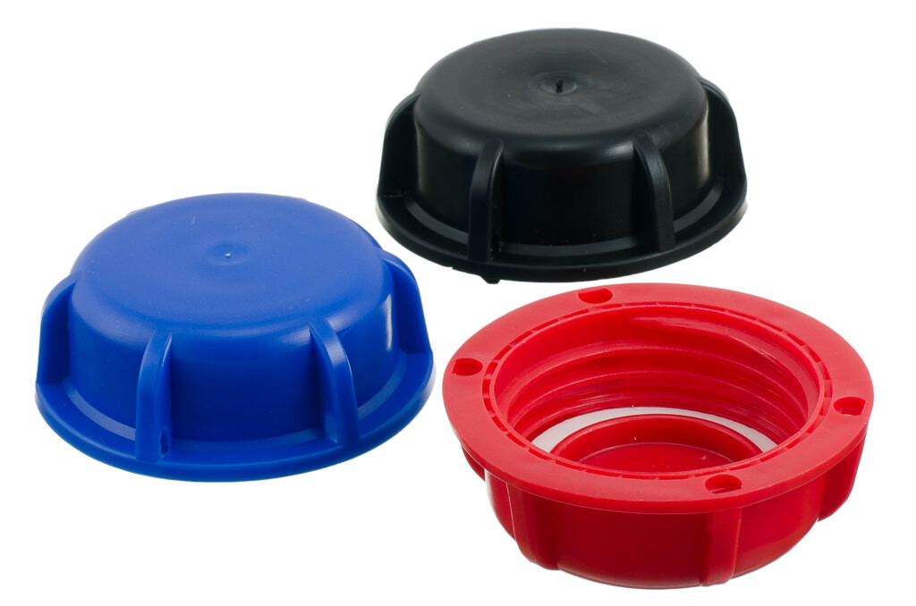 45mm plastik skruelåg med pakning