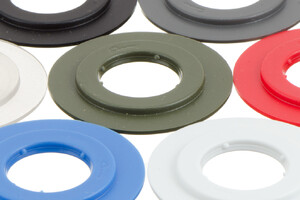 Kunststoff Rundöse, schwer 19/43 mm