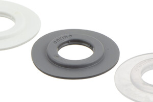 PVC Rundöse, schwer 15/37 mm
