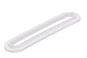 Oval PVC Eyelet, Light, 4/45 mm