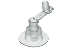 Inflation valve for inflatables, free flow, fixed plug, 7 mm