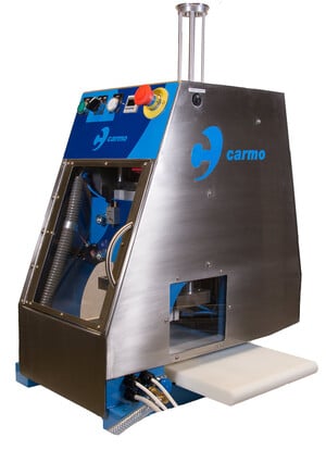 Carmo CP9S – inverted CP9 automatic eyelet machine for large fabrics