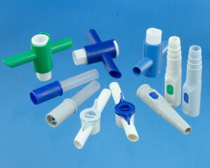 Customized medical plastic components