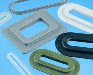 Oeillet PVC Ovale pour soudage HF, Haute Frèquence