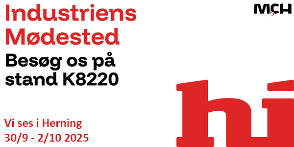 Fra ide til produktion – mød os til en snak på HI messen i Herning 2025