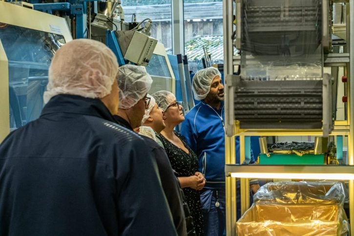 Production tour at Carmo
